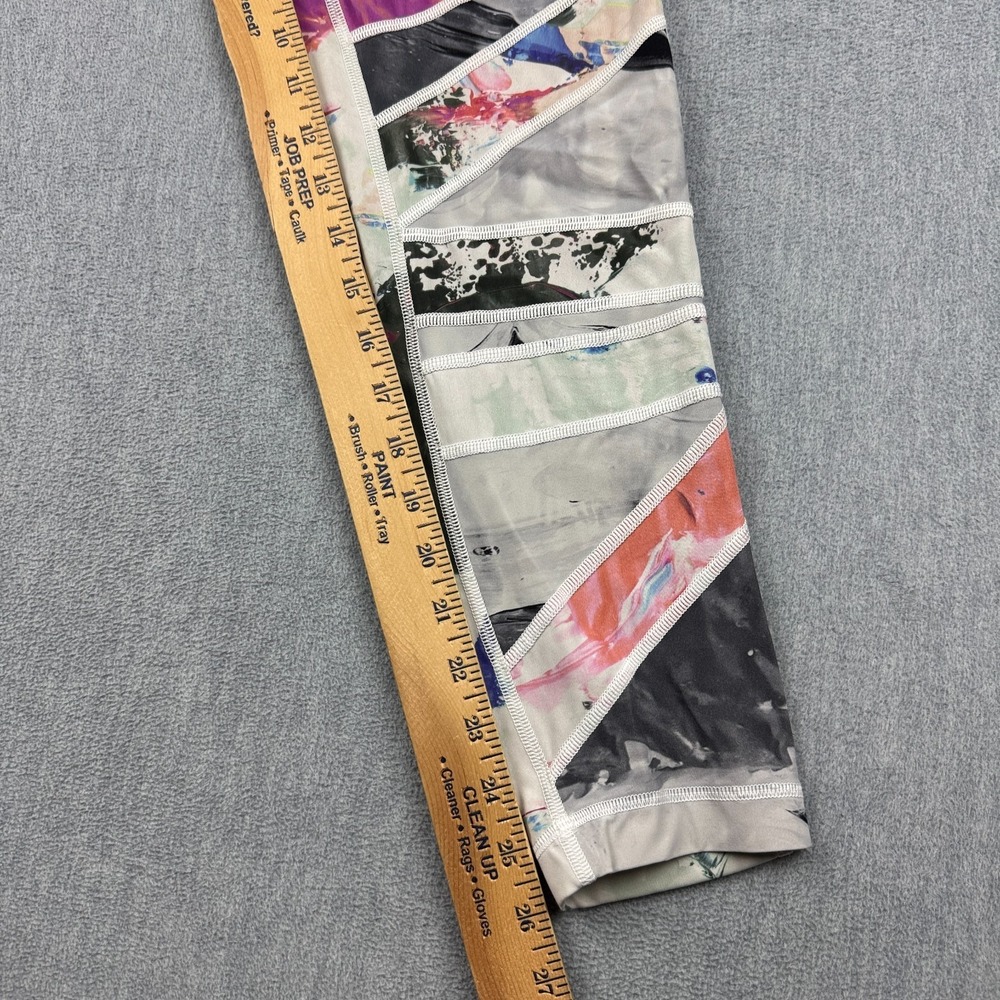 Lululemon Leggings Womens‎ 8 White Pigment Wave High Times Pant Full-On Luon 26" - Picture 7 of 11